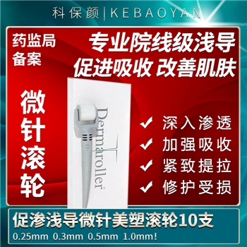 促渗浅导微针滚针滚轮10支（0.25，0.3，0.5，1.0）